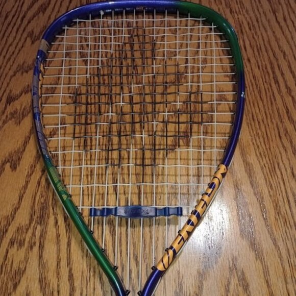 EKTELON TriComp Long String Racquetball Racquet & Case 102" Purple Green X-Small - Picture 3 of 12